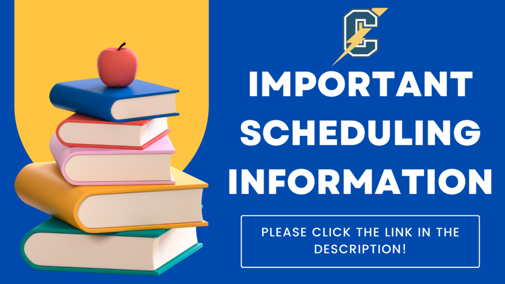 Important Scheduling Information for the First Day of School!