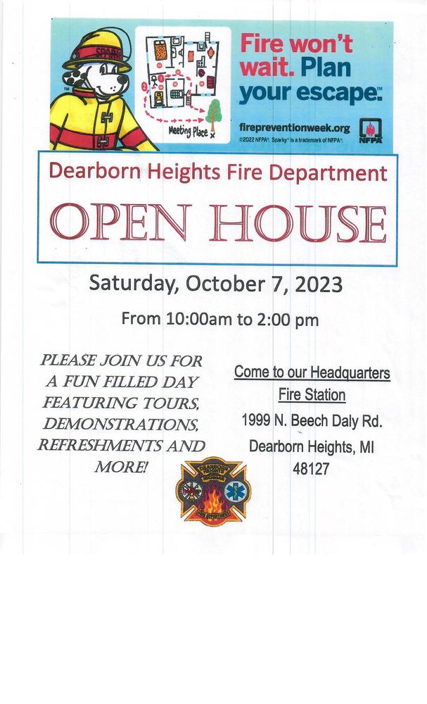 DHFD Open House