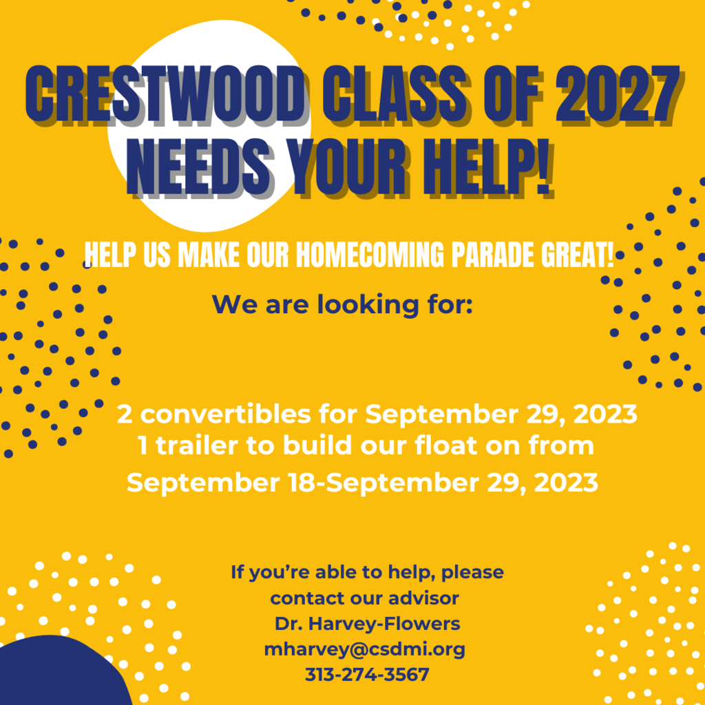Homecoming Convertibles and Trailers Needed!