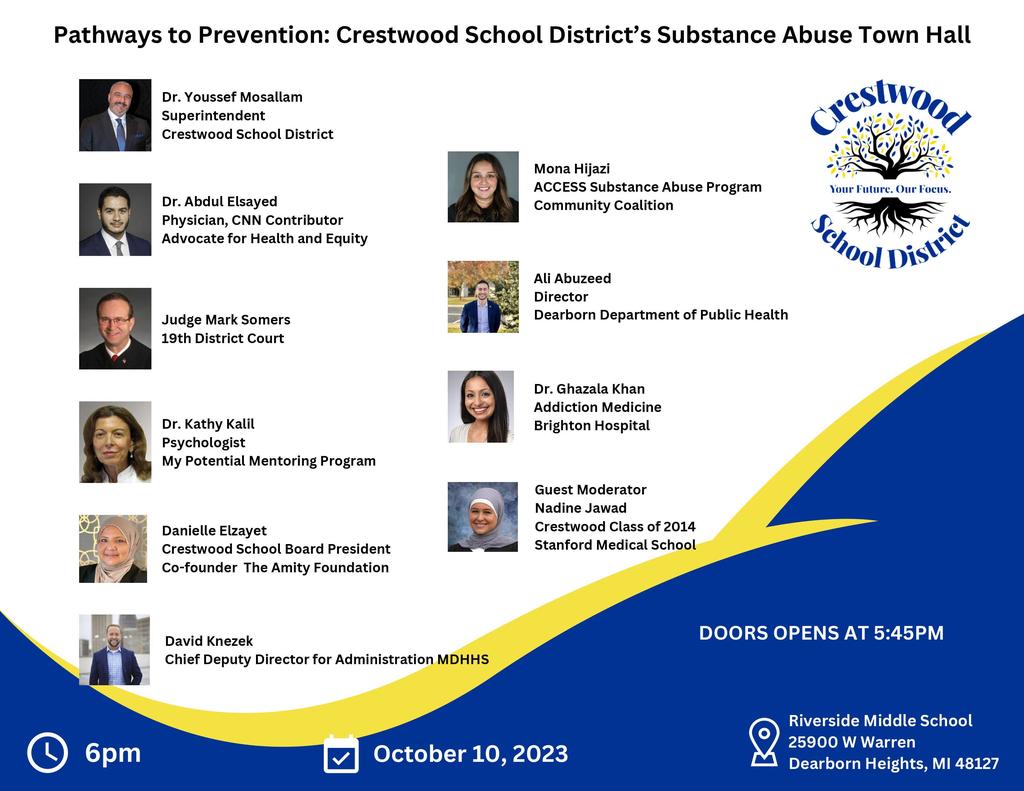 Alt Image Town Hall Substance Abuse Flyer 